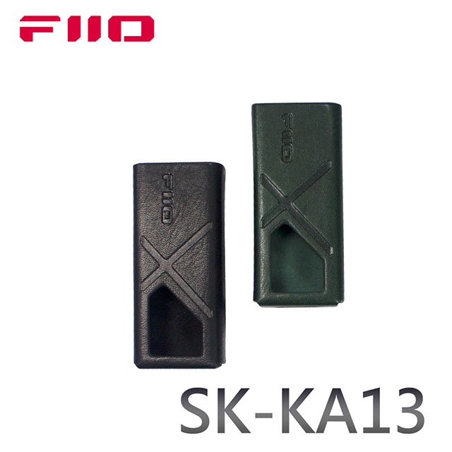 WalkBox代理【FiiO KA13隨身型平衡解碼耳機轉換器專用皮套(SK-KA13)】全包覆保護機身/抽拉式設計/質感皮紋PU材質