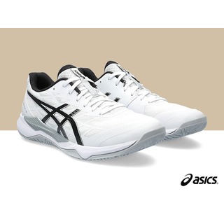 【asics亞瑟士】GEL-TACTIC 12 排球鞋 室內球鞋 1071A090-100 /白黑 A162