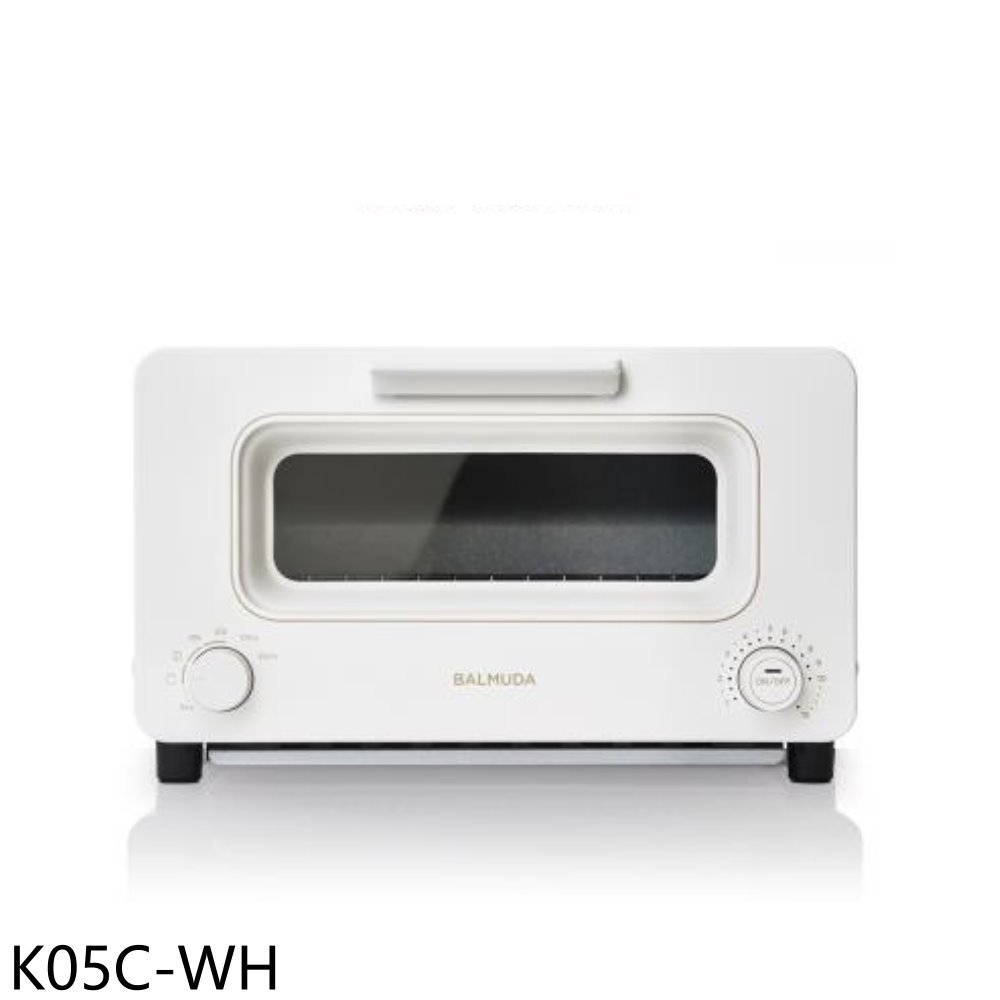 《可議價》BALMUDA百慕達【K05C-WH】The Toaster 蒸氣烤麵包機白色烤箱