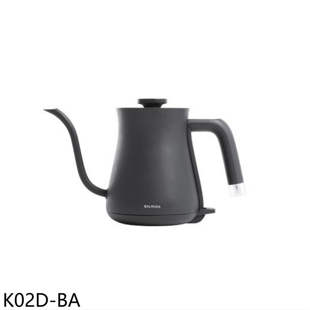 《可議價》BALMUDA百慕達【K02D-BA】The Pot 電熱絕美手沖壺黑色熱水瓶