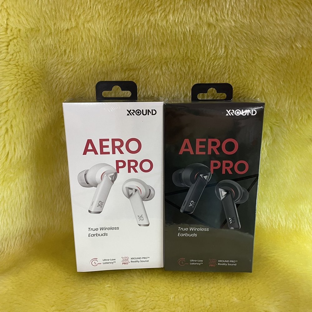 【官方授權公司貨】XROUND AERO PRO 低延遲降噪真無線藍牙耳機(音樂遊戲耳機/環繞音效) 兩色 視聽影訊