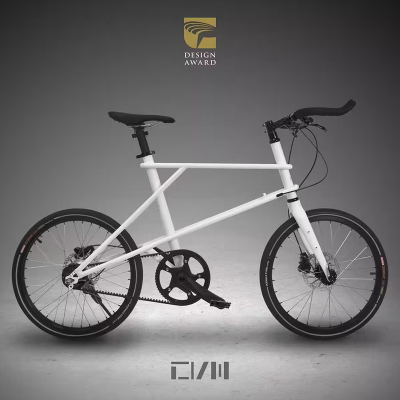 CVM GA8 碳纖皮帶小徑車 單車 腳踏車（單色款）