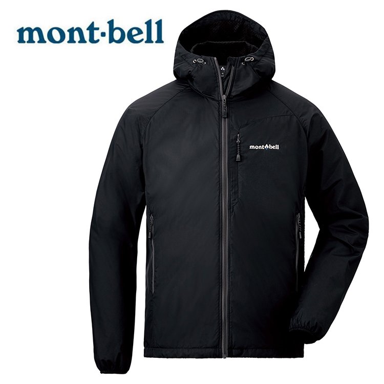 【Mont-bell 日本】Light Shell Parka 風衣外套 男 黑色 (1106645)｜機能運動外套