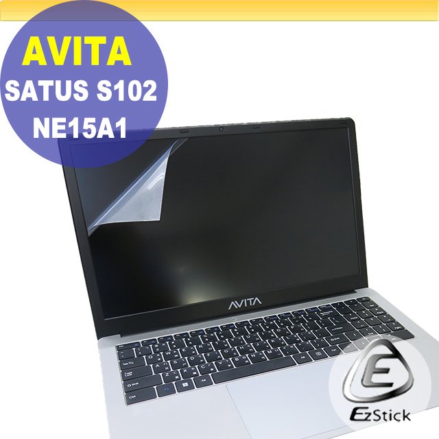 【Ezstick】AVITA SATUS S102 NE15A1 靜電式筆電LCD液晶螢幕貼 (可選鏡面或霧面)