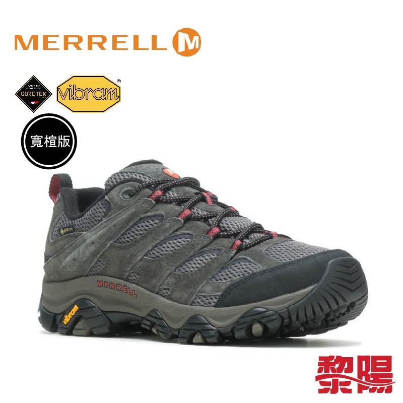 MERRELL 美國 MOAB 3 GORE-TEX® 經典登山健行鞋-寬楦 33ML36263W