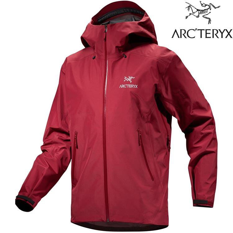 Arcteryx 始祖鳥 Beta LT 男款 Gore Tex 登山雨衣/防水外套 X000007301 波爾多紅 Bordeaux