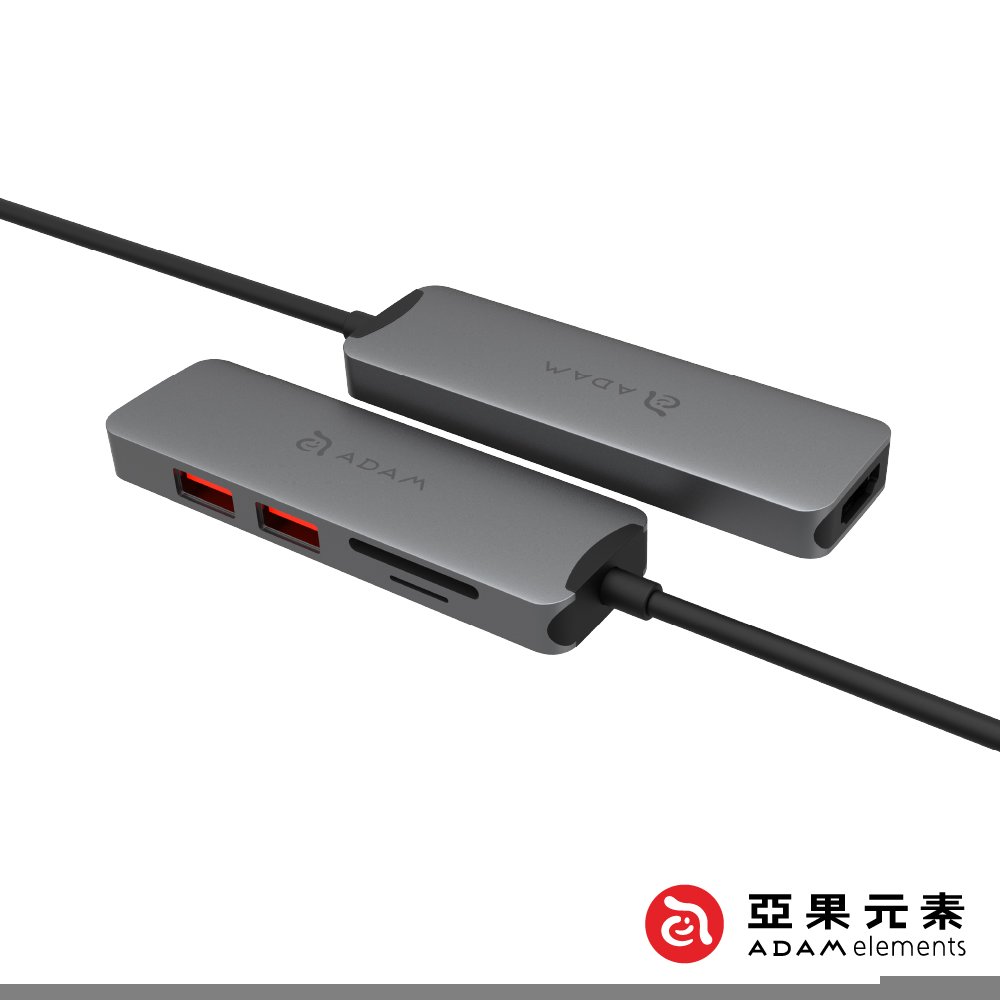 亞果元素 CASA HUB A05 USB-C 3.1 Gen2 五合一多功能高速集線器