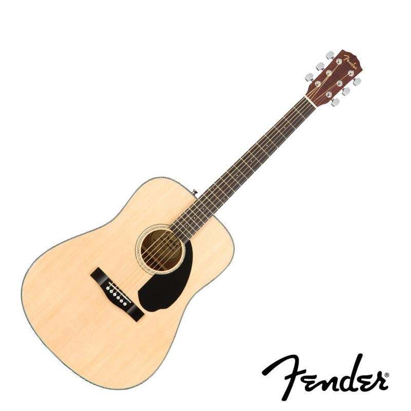 亞洲樂器 Fender CD-60S Dreadnought All-Mahogany 民謠吉他、贈吉他袋、Pick、移調夾、背帶