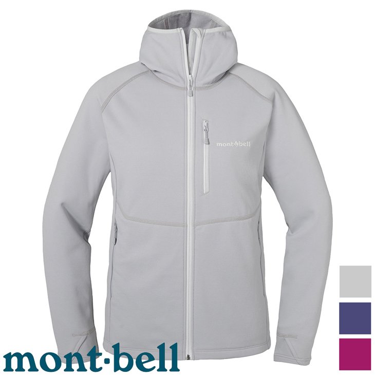 【台灣黑熊】日本 mont-bell 1106734 女 Trail Action Hooded Jacket 連帽刷毛保暖外套