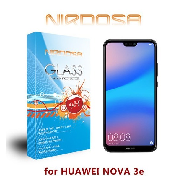 NIRDOSA HUAWEI 華為 nova 3e 9H 0.26mm 鋼化玻璃 螢幕保護貼【出清】