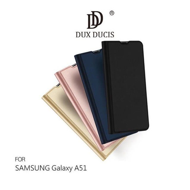 DUX DUCIS SAMSUNG Galaxy A51 4G SKIN Pro 皮套 掀蓋 插卡【出清】