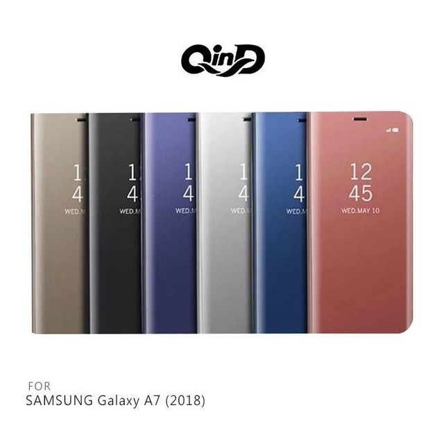 QinD SAMSUNG Galaxy A7 2018 透視皮套 保護殼 手機殼 【出清】 1 直購
