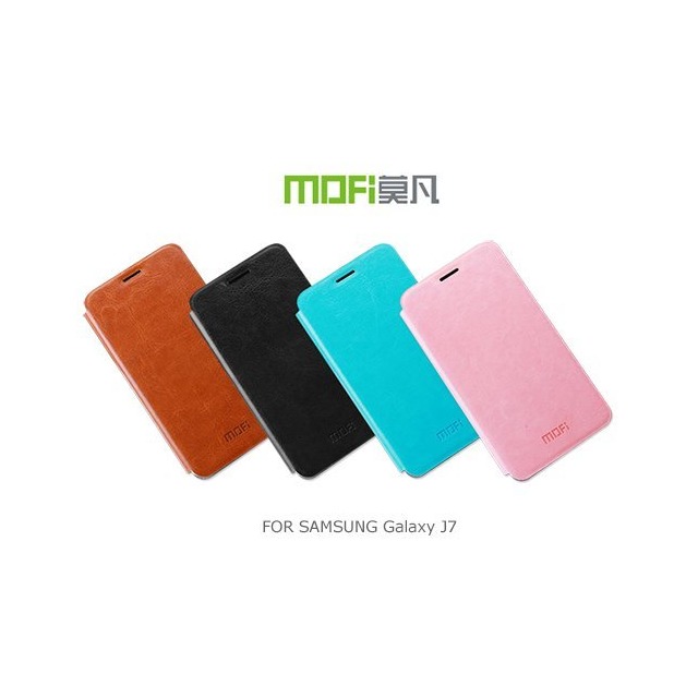 MOFI SAMSUNG Galaxy J7 2015版 睿系列側翻皮套 保護殼 保護套【出清】