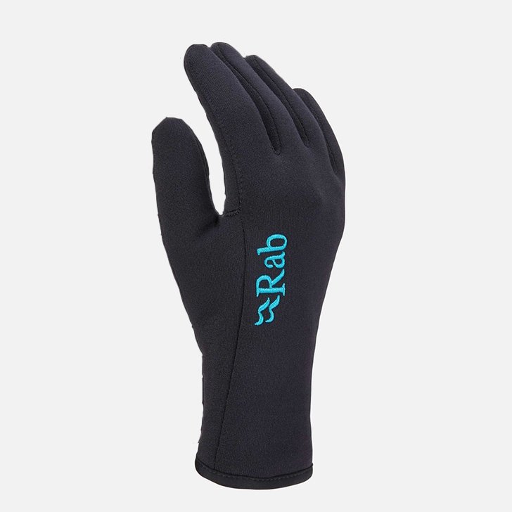 Rab|英國| Power Stretch Pro Glove女保暖手套/冬季運動/QAG-65 黑