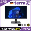 Terra 2742W窄邊螢幕(27型/FHD/喇叭/IPS)