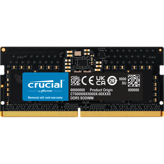 美光 Crucial DDR5 4800 16G筆記型記憶體