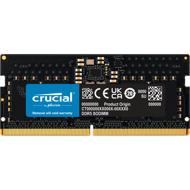 美光 Crucial DDR5 4800 16G筆記型記憶體