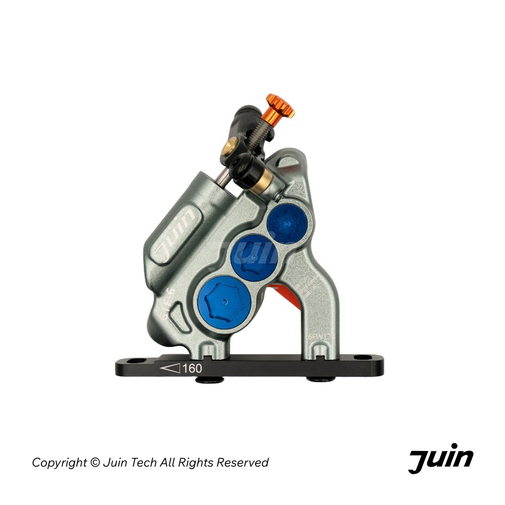 JUIN TECH GTF6 整合式6活塞雙邊作動油壓卡鉗 / 鈦