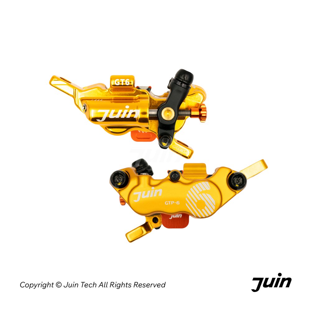 JUIN TECH GTP6 整合式6活塞雙邊作動油壓卡鉗 / 金