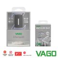 VAGO Z 旅行衣物輕巧微型真空收納機-黑+VAGO 旅行真空收納袋--(M)40*50cm x2