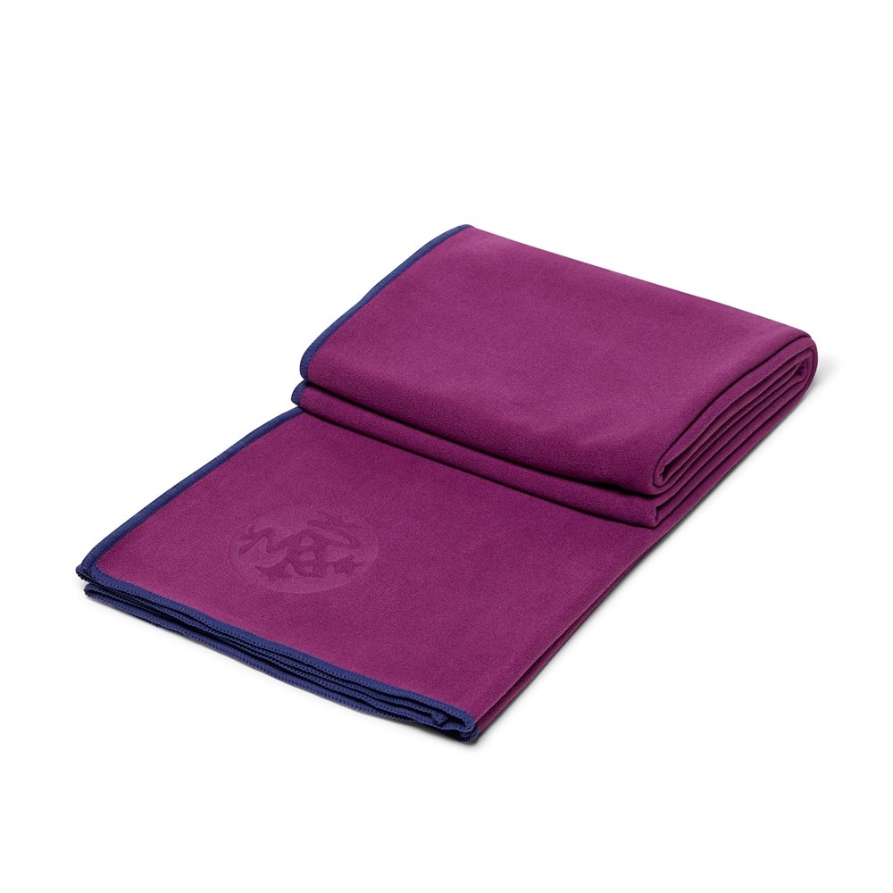 【Manduka】eQua Towel 瑜珈鋪巾 - Purple Lotus