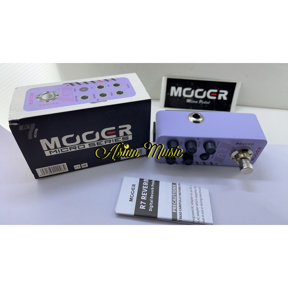 亞洲樂器 Mooer / R7 Reverb 空間 效果器