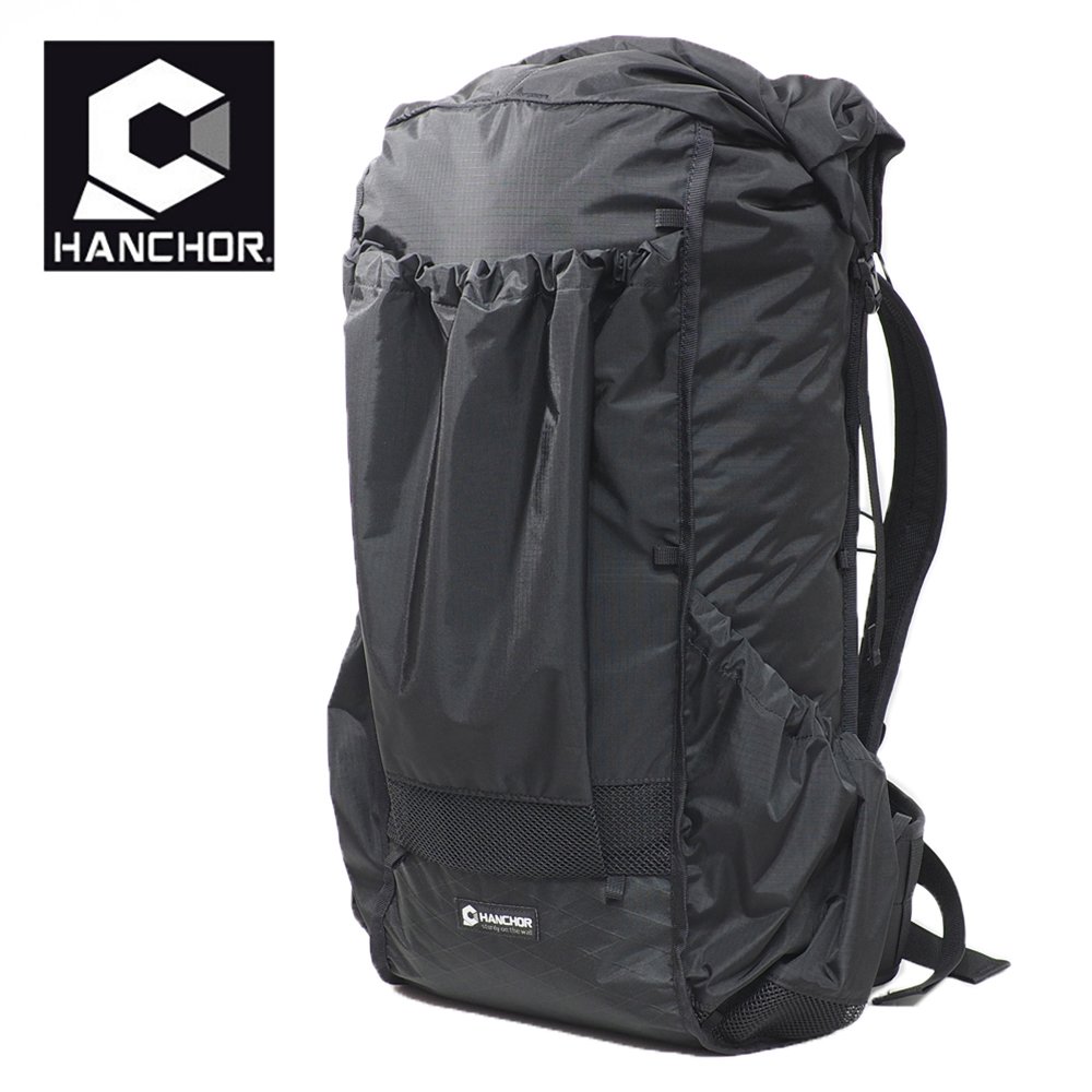 【Hanchor 台灣】TUFA 輕量化登山背包 黑色R/S (OD30)｜運動後背包 旅行背包