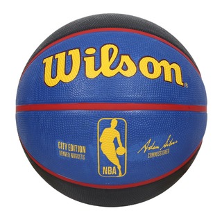 WILSON NBA城市系列-金塊-橡膠籃球 7號籃球(訓練 室外 室內≡排汗專家≡「WZ4024208XB7」≡排汗專家≡