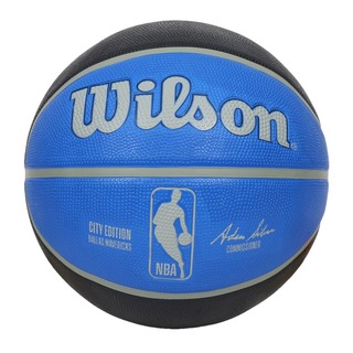 WILSON NBA城市系列-獨行俠-橡膠籃球 7號籃球(訓練 室外 室內≡排汗專家≡「WZ4024207XB7」≡排汗專家≡