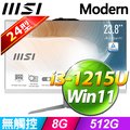 MSI Modern AM242 12M-678TW(i3-1215U/8G/512G SSD/W11)