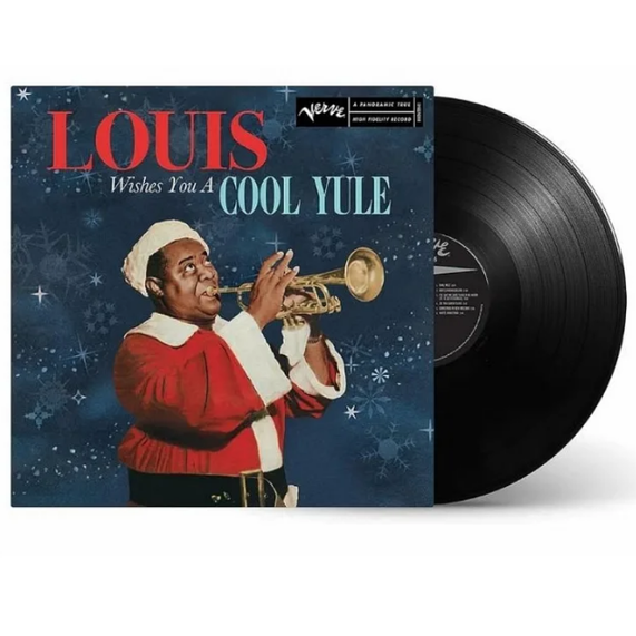 路易斯 阿姆斯壯【微笑歌神】多美好的耶誕啊!歌神惟一耶誕禮讚【2023黑膠特別版 生涯惟一聖誕專輯!】Louis Wishes You a Cool Yule(LP)