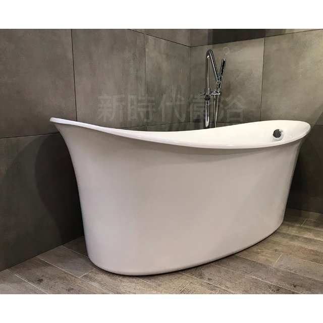 [新時代衛浴] 130~150cm獨立浴缸，薄邊款優美造型ZG-2H