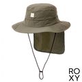 【ROXY】UV WATER CAMP HAT 戶外運動帽 軍綠