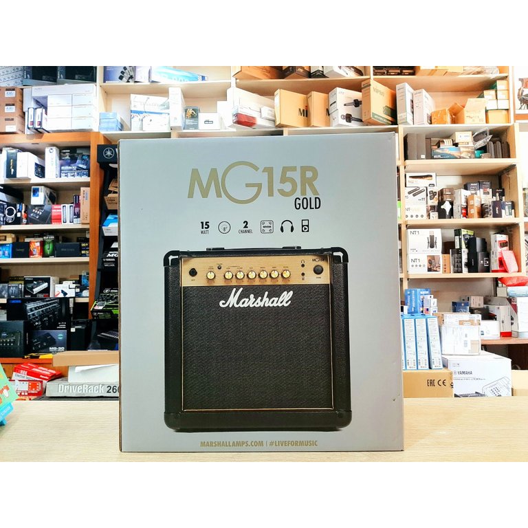 ♪♪學友樂器音響♪♪ Marshall MG15R 電吉他音箱 公司貨