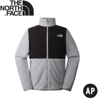 【The North Face 男 可套式刷毛保暖外套 AP《灰》】83O9/軟殼外套/防風外套