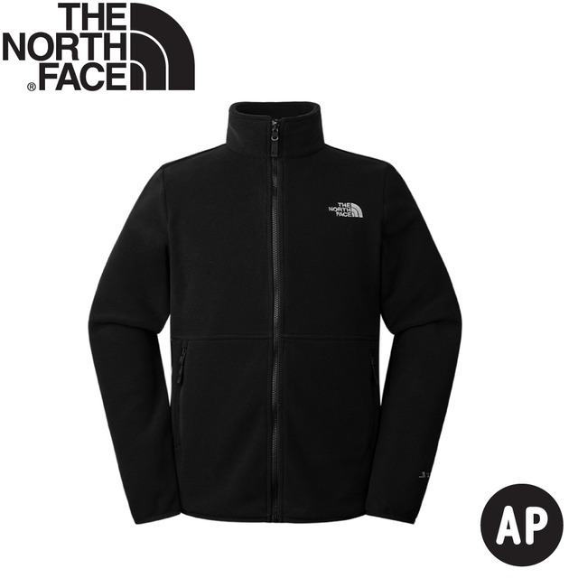 【The North Face 男 可套式刷毛保暖外套 AP《黑》】83O9/軟殼外套/防風外套