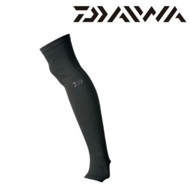 ◎百有釣具◎DAIWA DA-5106 防蚊布料 緊身 腿套 黑色 尺寸 : M / L 市售最低價 一雙 $499