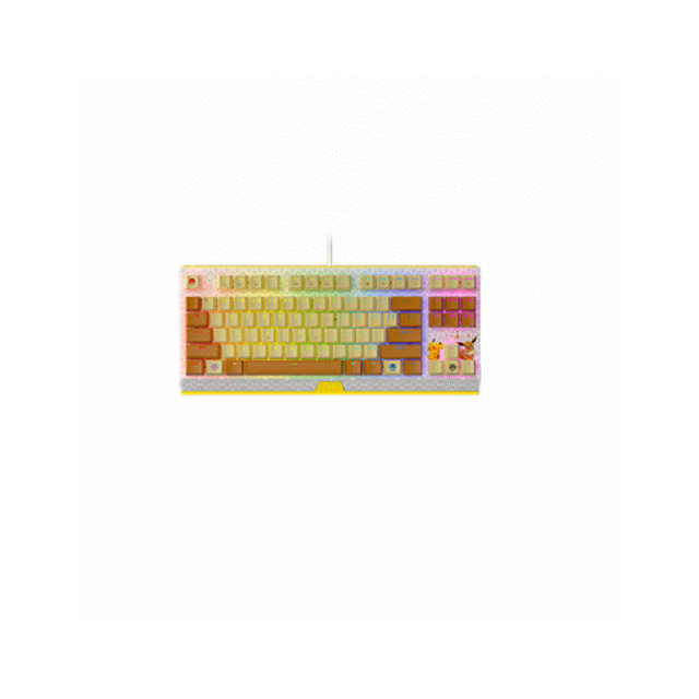 Razer 黑寡婦蜘 V3 TKL(綠軸)Pokemon Edition 鍵盤滑鼠 RZ03-03492700-R3A1