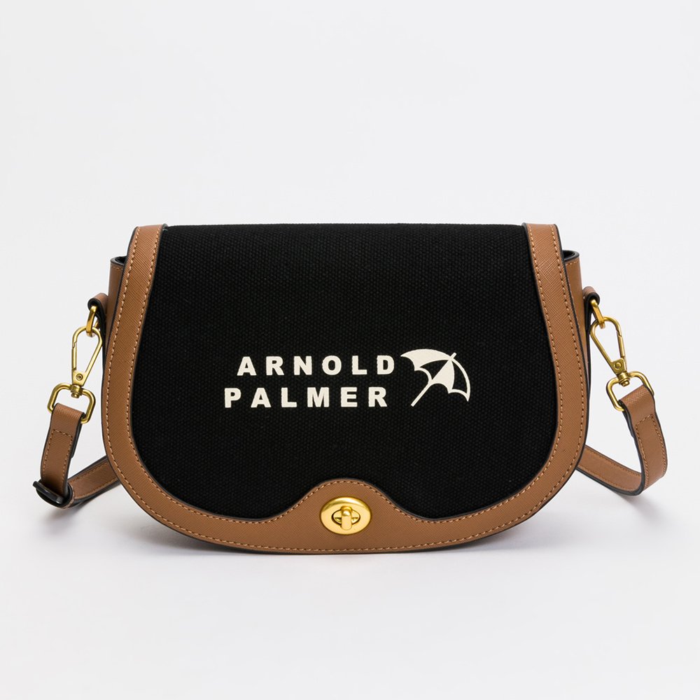 雨傘牌 包包【永和維娜】Arnold Palmer 斜背包 Soleil系列 黑色 432-6002-09-7