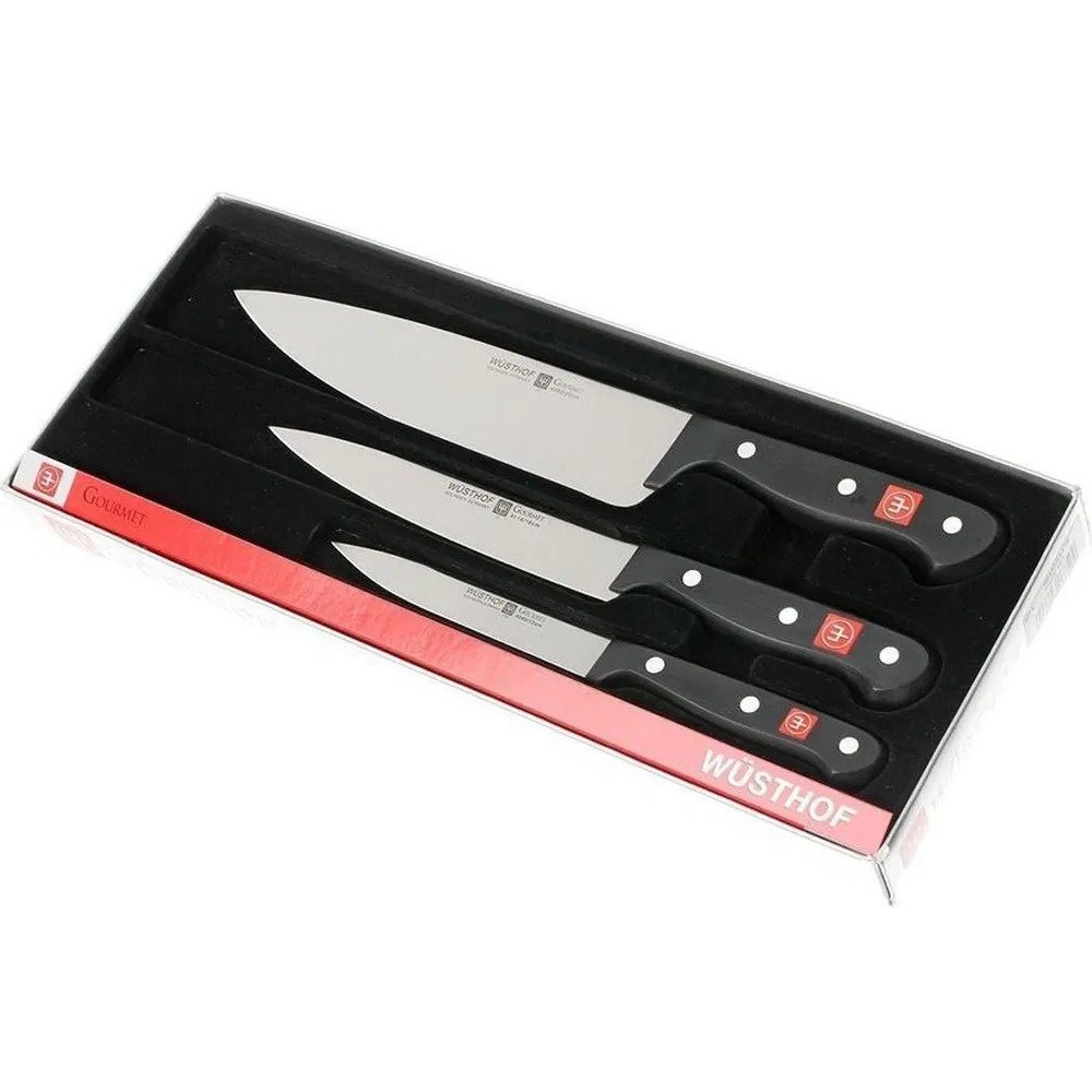 【易油網】WUSTHOF KNIFE SET 3PC GOURMET 三叉牌 三件刀具組 #1125060307