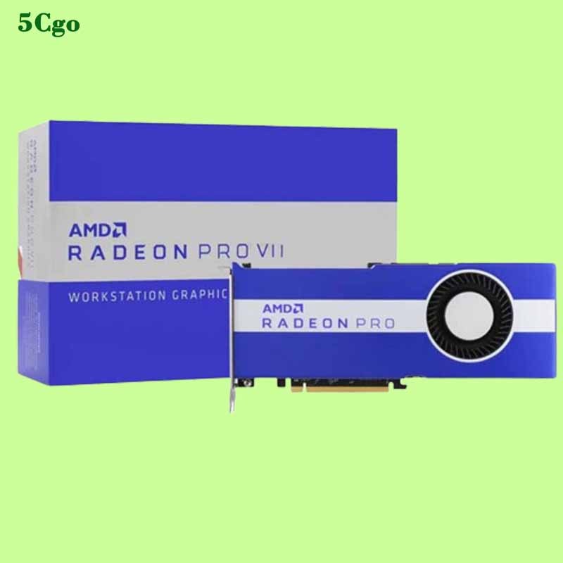 5Cgo【代購七天交貨】全新盒裝AMD Radeon Pro VII 16GB 專業繪圖3D設計多屏顯卡另有W6800 32GB