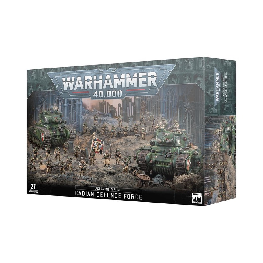 Warhammer【戰鎚40K】Astra Militarum: Cadian Defence Force - 星界軍：卡迪亞防衛隊