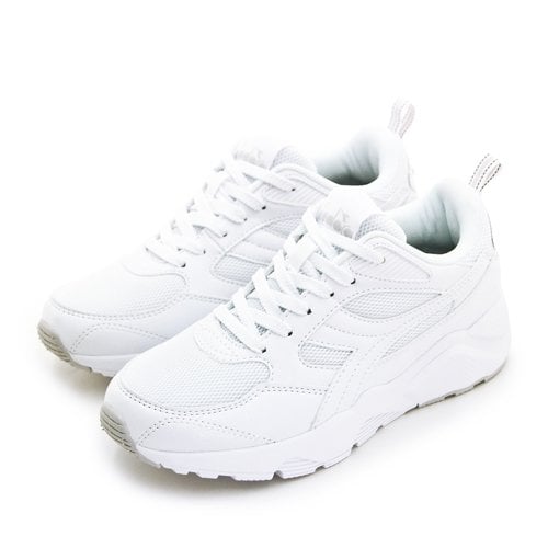 【DIADORA】迪亞多那 運動生活時尚慢跑鞋 經典復古系列 白色學生鞋 白 73291 男