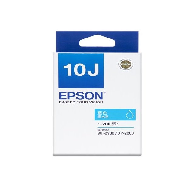【1768購物網】EPSON C13T10J250 藍色墨水匣 (10J)