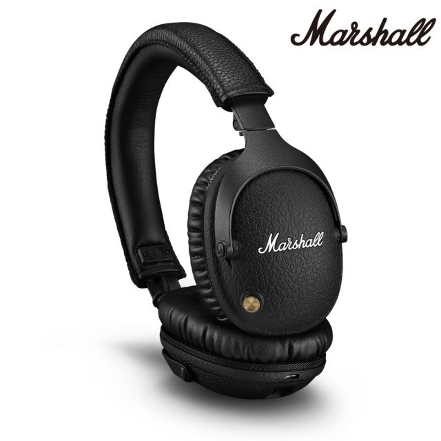 ─ 立聲音響 ─ 加贈耳機架 Marshall Monitor A.N.C.主動式抗噪藍牙耳機 門市可試聽 台灣公司貨