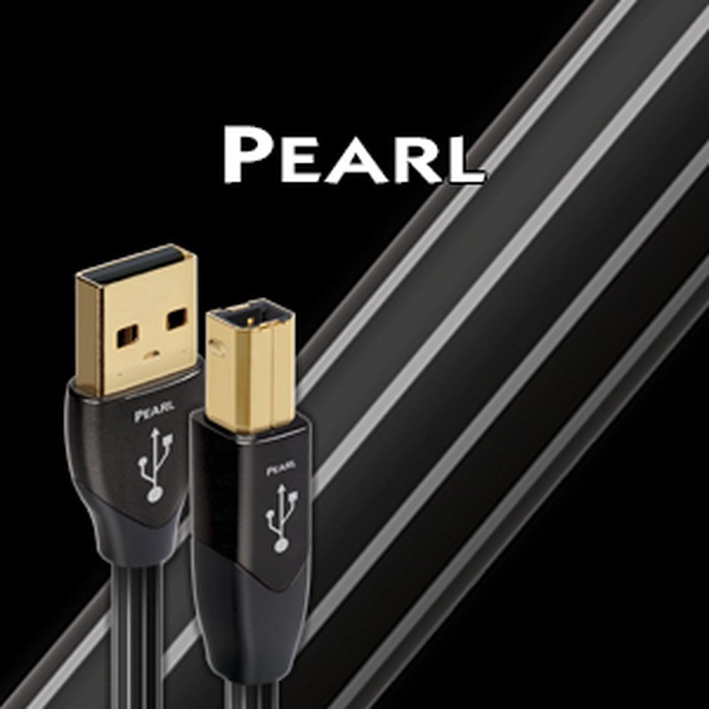 ─ 立聲音響 ─ 歡迎來店試聽 AudioQuest Pearl USB A to B 數位訊號線 1.5m皇佳公司貨