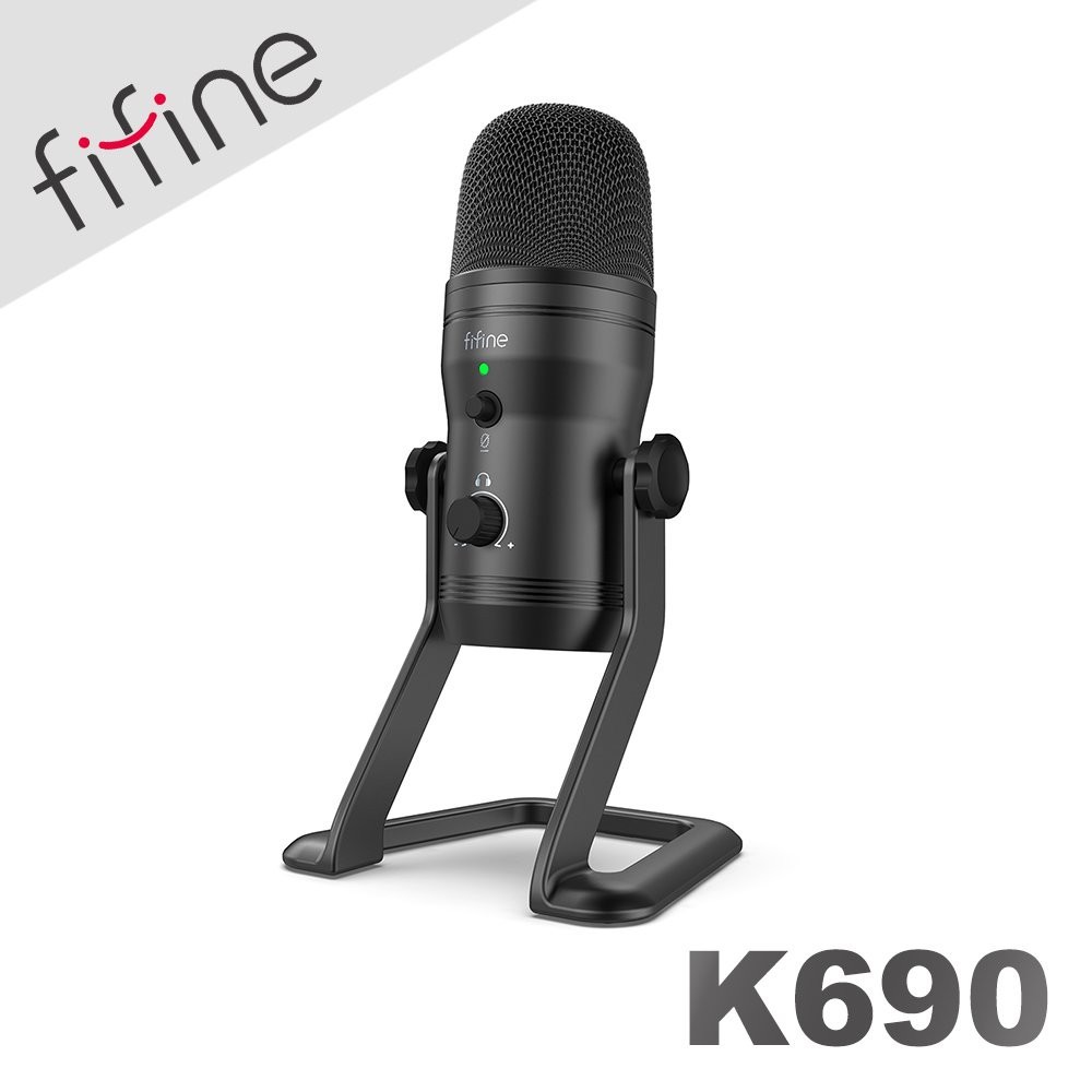 ─ 立聲音響 ─ 門市可試用 有展示機 FIFINE K690 USB 專業級電容式麥克風
