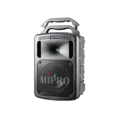 嘉強 MIPRO MA-709 豪華型手提式無線擴音機(含藍芽.兩支手握式麥克風.CD及USB播放座)