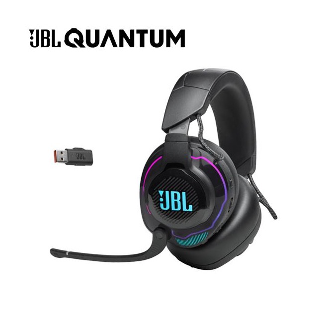 JBL Quantum 910 RGB頭部追蹤環繞音效無線降噪 電競耳機麥克風