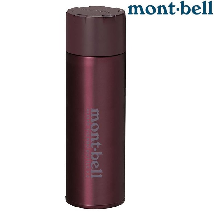 Mont-Bell Alpine Thermo Bottle 0.5L 高山保溫瓶/保冰/輕量斷熱瓶 1134167 WRD 葡萄酒紅